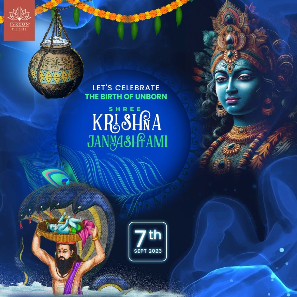 Shri Krishna Janmashtami (Appearance of Lord Krishna) ISKCON Delhi